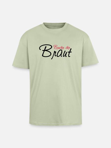bruder_der_braut - Unisex Oversized Heavyweight T-shirt - soft salvia 