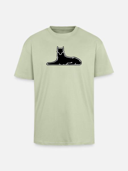 Wolf of Ichkeria 2024 - Unisex Oversized Heavyweight T-shirt - soft salvia
