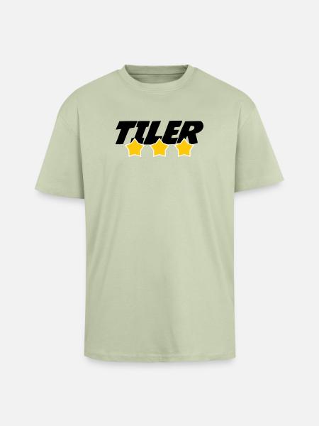 Tiler – pro tile laying precision trade - Unisex Oversized Heavyweight T-shirt - soft salvia