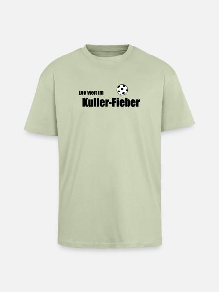 Kuller-Fieber - Oversized Heavyweight Unisex T-Shirt - Leichtes Salbeigrün