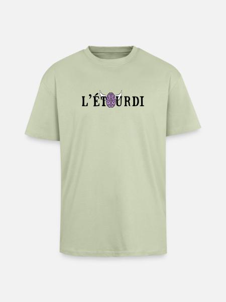 dizzy - Unisex Oversized Heavyweight T-shirt - soft salvia