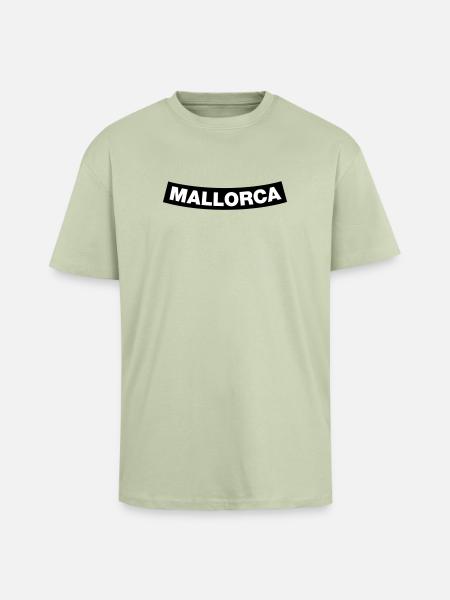 Mallorca Chapter Element (JGA MC-Rocker-Design) - Oversized Heavyweight Unisex T-Shirt - Leichtes Salbeigrün 