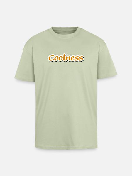 coolness claim Vectorgraphic - Unisex Oversized Heavyweight T-shirt - soft salvia 
