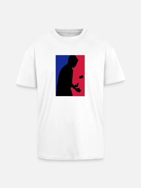 Flip Cup - Oversized Heavyweight Unisex T-Shirt - Weiß