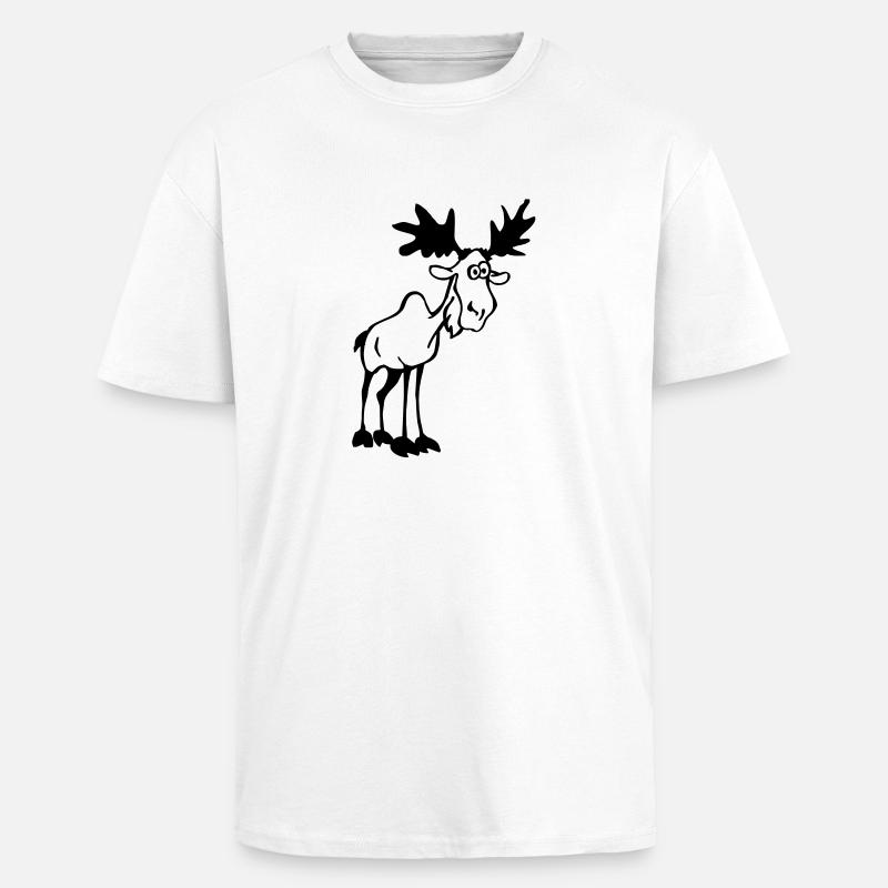 orignal drôle - T-shirt unisexe oversize épais - blanc