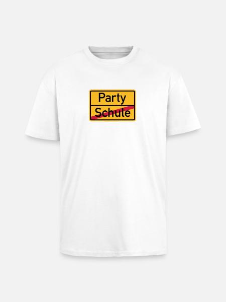 Party - Oversized Heavyweight Unisex T-Shirt - Weiß