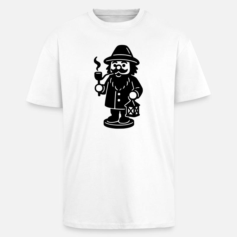Räuchermännchen - Oversized Heavyweight Unisex T-Shirt - Weiß
