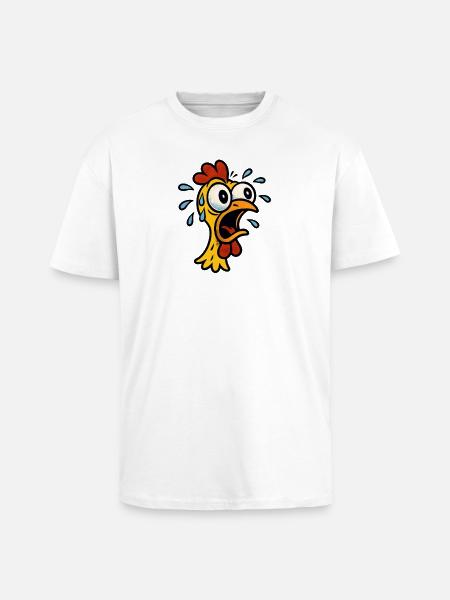 Trying to Hendl this saying - Unisex Oversized Heavyweight T-shirt - white