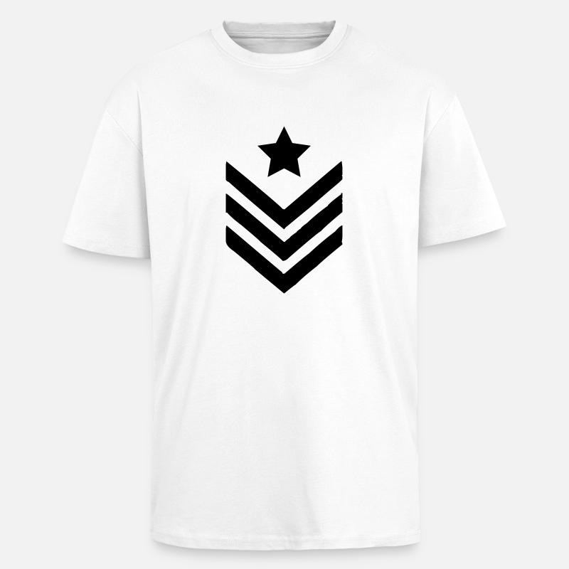 abzeichen_001 - Oversized Heavyweight Unisex T-Shirt - Weiß