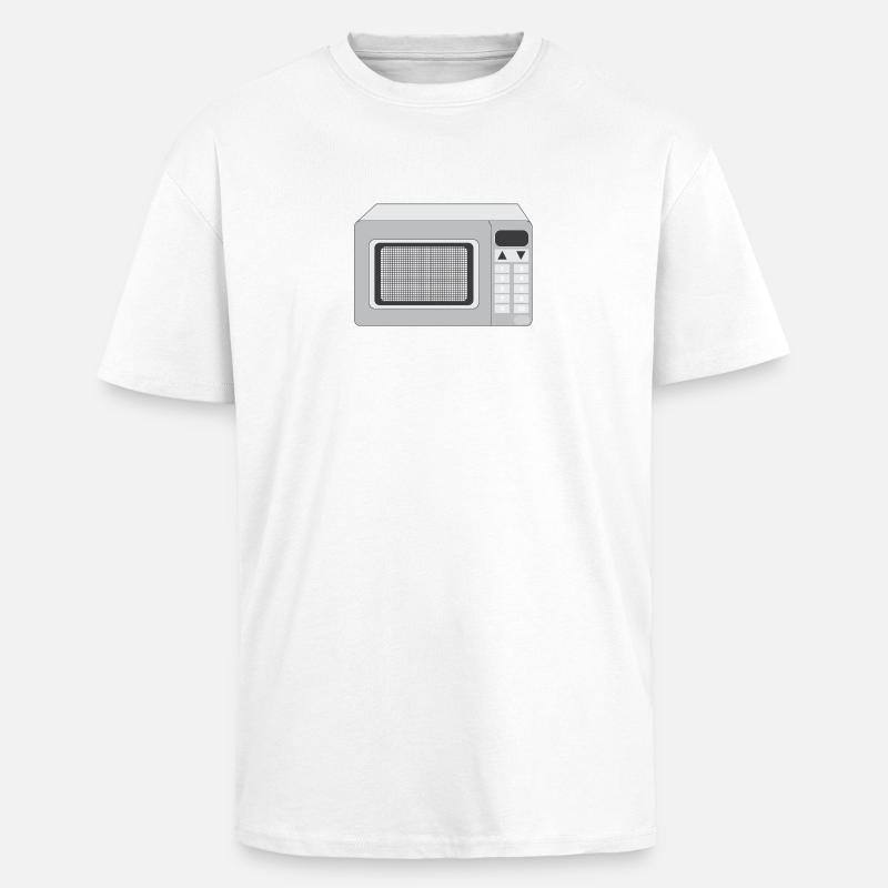 couverts vaisselle flatware silverware cutlery9 - T-shirt unisexe oversize épais - blanc