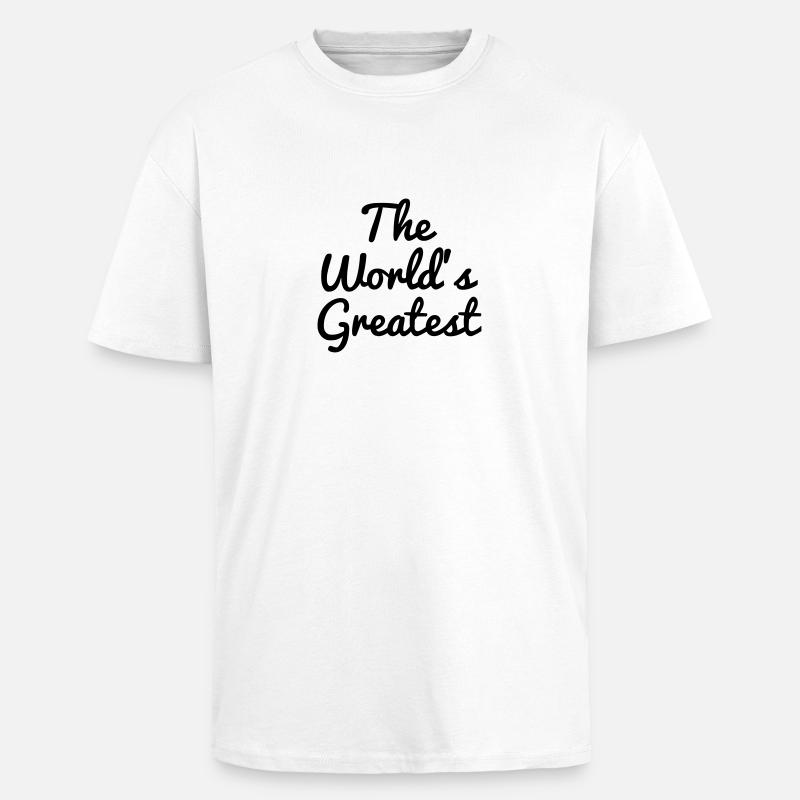 Anpassen / Anpassung / fertigen / Customize it - Oversized Heavyweight Unisex T-Shirt - Weiß