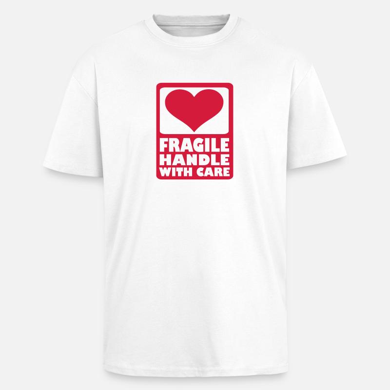 Single - Oversized Heavyweight Unisex T-Shirt - Weiß