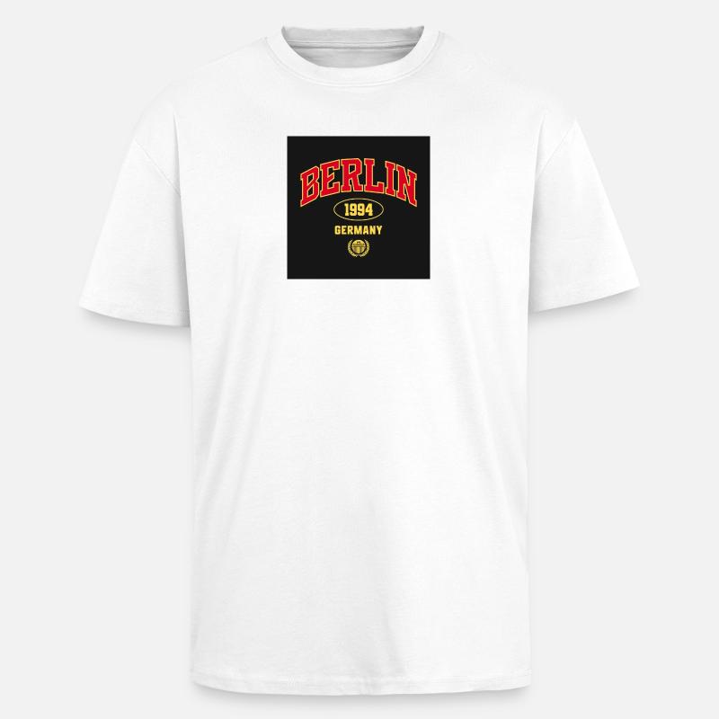 Berlin Retro 1994 Germany - Oversized Heavyweight Unisex T-Shirt - Weiß