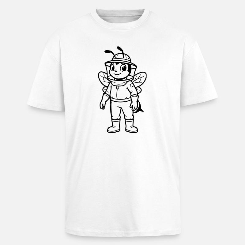 Imker - Oversized Heavyweight Unisex T-Shirt - Weiß