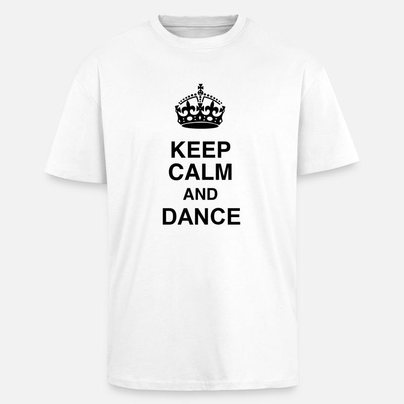 Danse Danseur Danseuse Ballet Opéra - T-shirt unisexe oversize épais - blanc