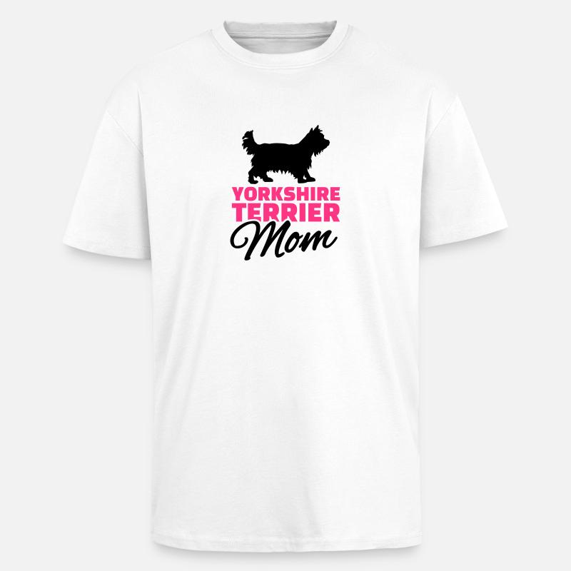 Yorkshire - Oversized Heavyweight Unisex T-Shirt - Weiß