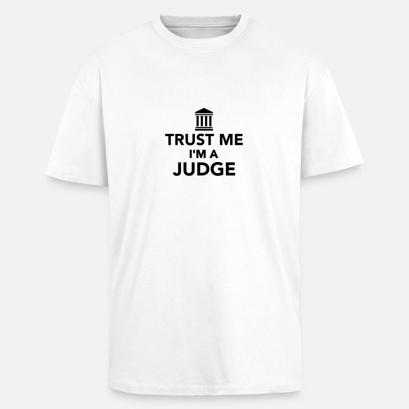 Richter - Oversized Heavyweight Unisex T-Shirt - Weiß