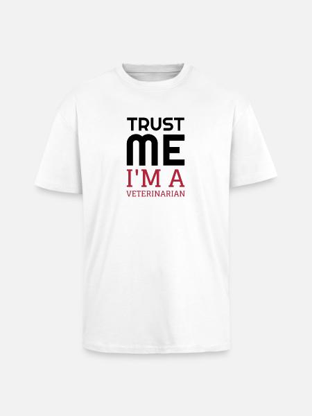 Veterinarian Tierarzt Tierpflege Vétérinaire - Unisex Oversized Heavyweight T-shirt - white