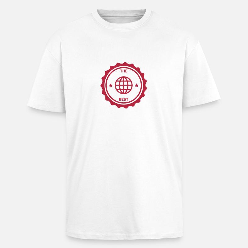 Webmaster Internet Web Geek Website - T-shirt unisexe oversize épais - blanc