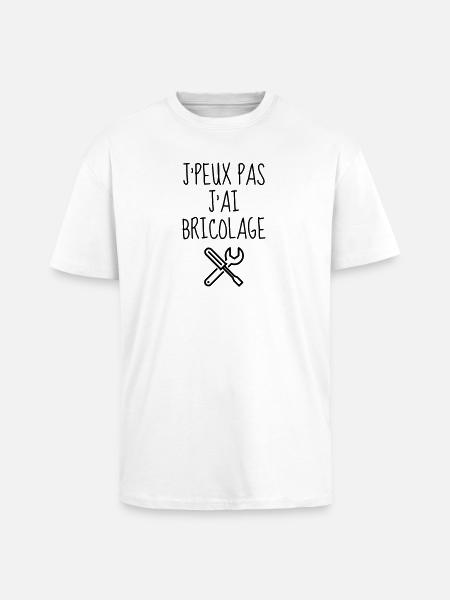 Bricolage / Basteln / Handwerker / DIY - Oversized Heavyweight Unisex T-Shirt - Weiß