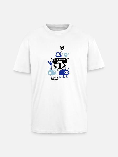 Little Freakz - Unisex Oversized Heavyweight T-shirt - white
