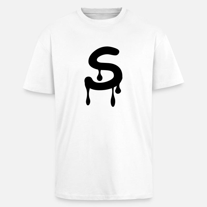 s_comic_graffiti - Oversized Heavyweight Unisex T-Shirt - Weiß