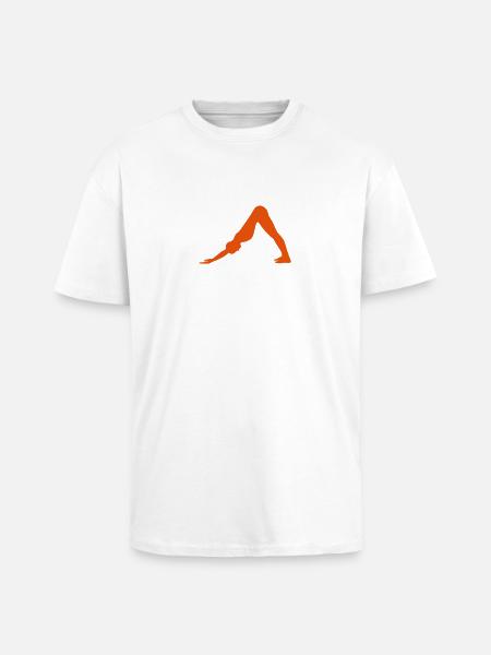 Pilates - Unisex Oversized Heavyweight T-shirt - white