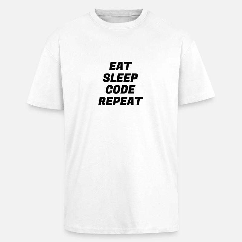 Entwickler / Informatiker / Programmierer / - Oversized Heavyweight Unisex T-Shirt - Weiß