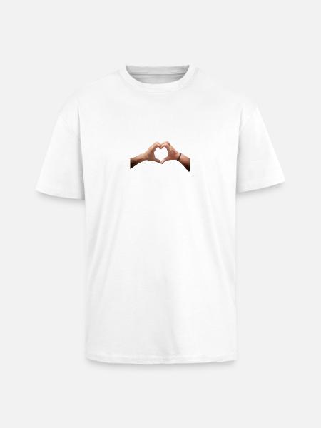 Valentines Day - Oversized Heavyweight Unisex T-Shirt - Weiß