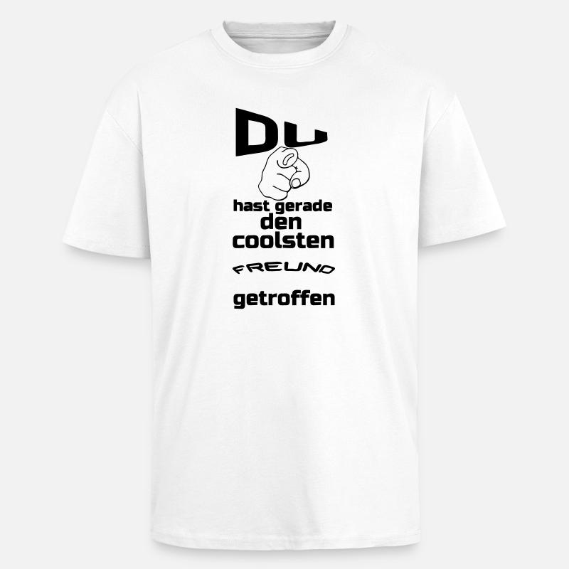 Coolster Freund Geschenk - Oversized Heavyweight Unisex T-Shirt - Weiß