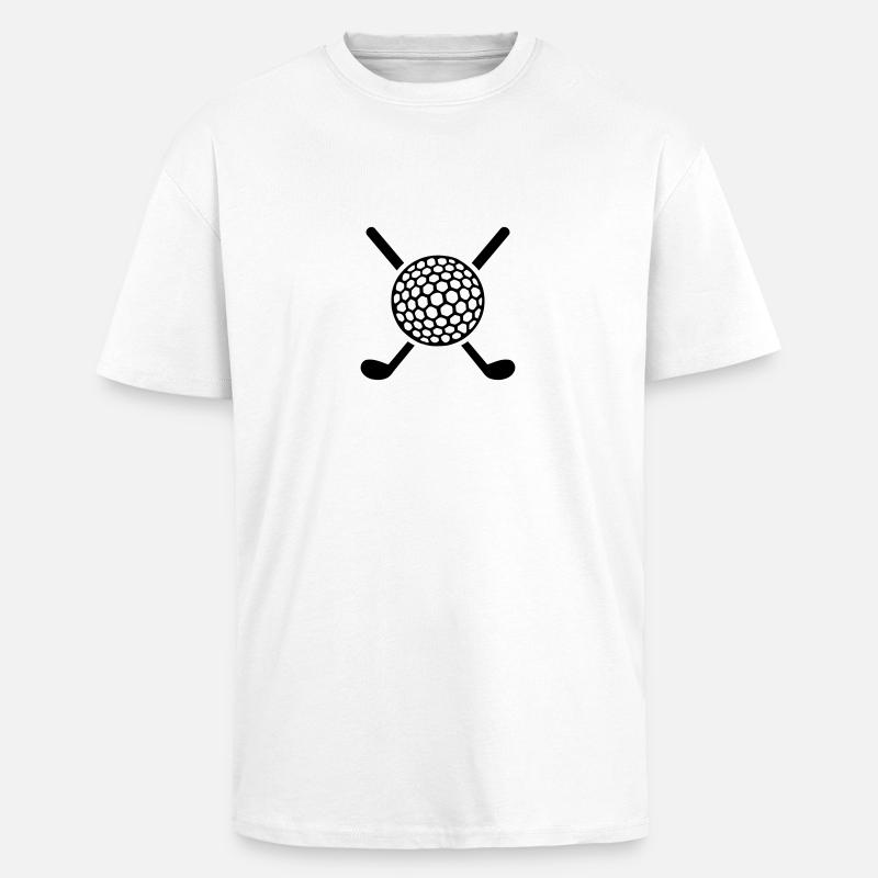 Golf - Unisex Oversized Heavyweight T-shirt - white