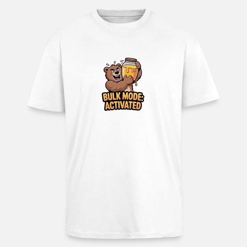 Bulk Mode activated - Oversized Heavyweight Unisex T-Shirt - Weiß
