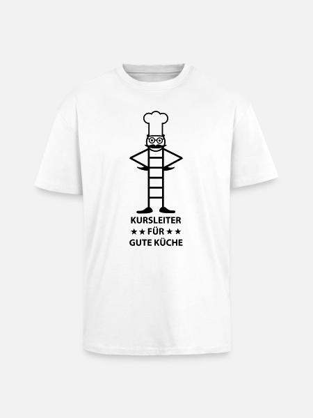 gute Küche (b) - Oversized Heavyweight Unisex T-Shirt - Weiß
