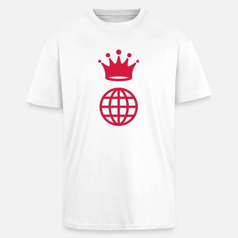 Webmaster Internet Web Geek Website - T-shirt unisexe oversize épais - blanc