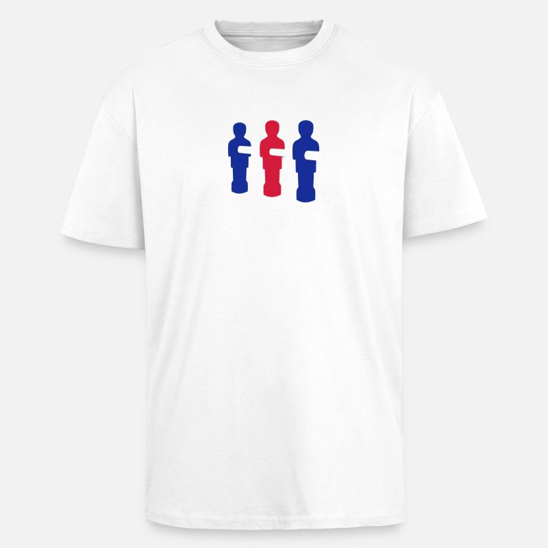 Kicker - Oversized Heavyweight Unisex T-Shirt - Weiß