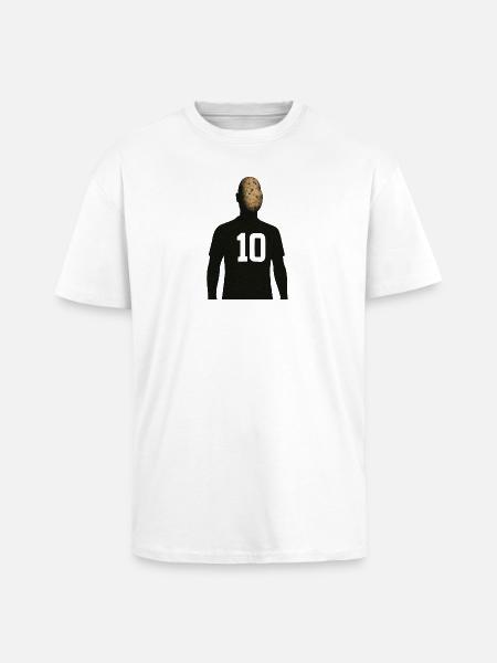 Footballer - Unisex Oversized Heavyweight T-shirt - white