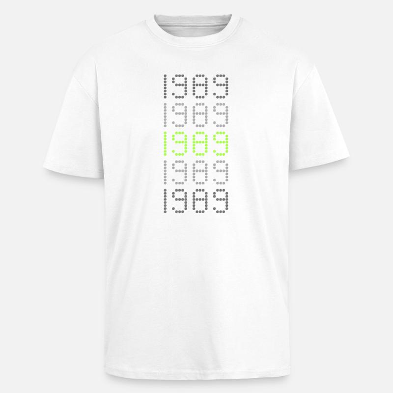 Style 1989 - Oversized Heavyweight Unisex T-Shirt - Weiß