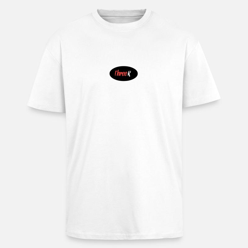 3K - Oversized Heavyweight Unisex T-Shirt - Weiß