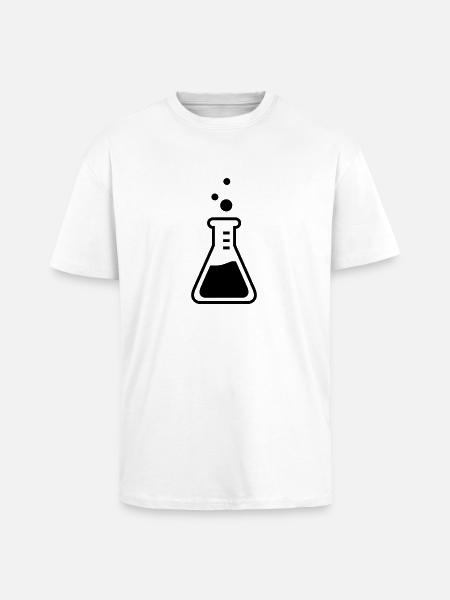 reagenzglas - Oversized Heavyweight Unisex T-Shirt - Weiß