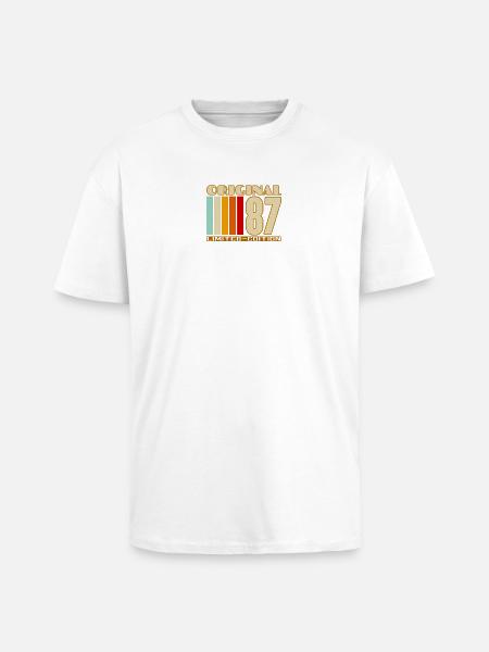 Original87 Limited Edition Palette - Unisex Oversized Heavyweight T-shirt - white