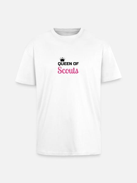 scout / scouting / scoutisme / guide - T-shirt unisexe oversize épais - blanc