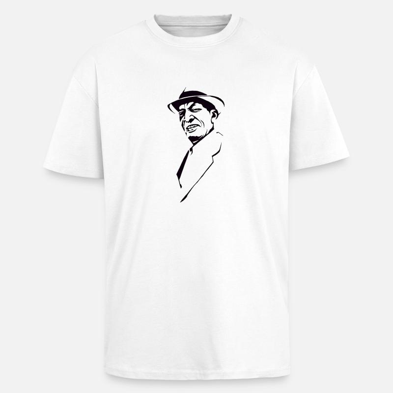 Compay Segundo - Oversized Heavyweight Unisex T-Shirt - Weiß