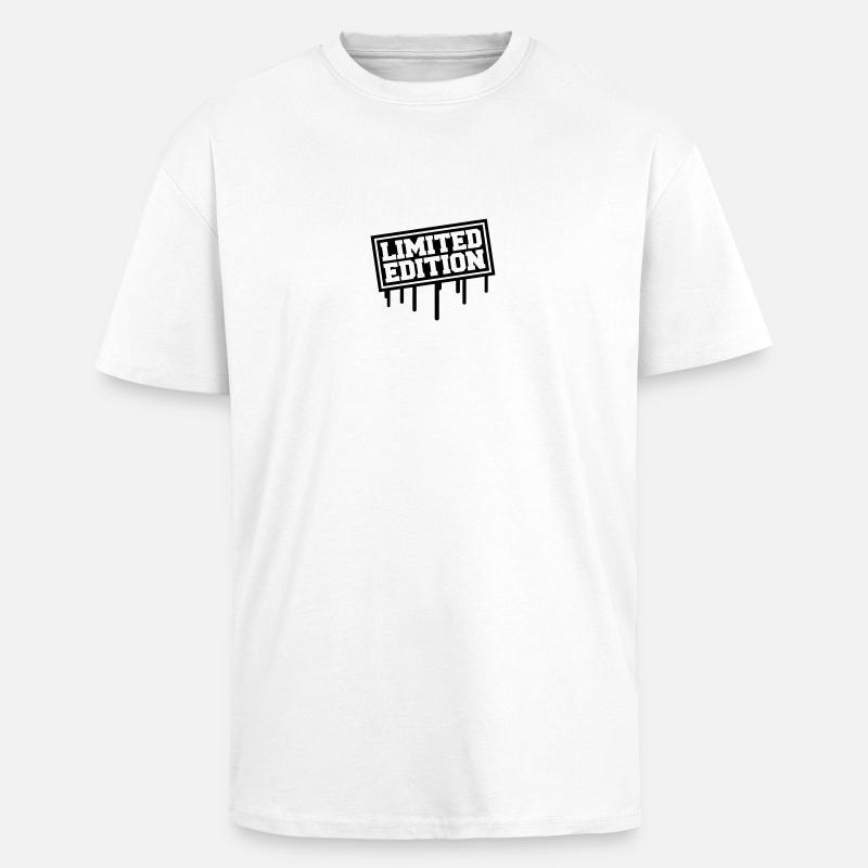 Cool Limited Edition Graffiti - T-shirt unisexe oversize épais - blanc