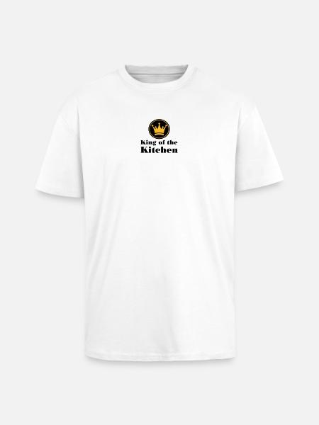 Koch - T-shirt unisexe oversize épais - blanc
