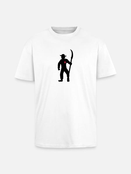peasant farmer farmer from Vendée - Unisex Oversized Heavyweight T-shirt - white