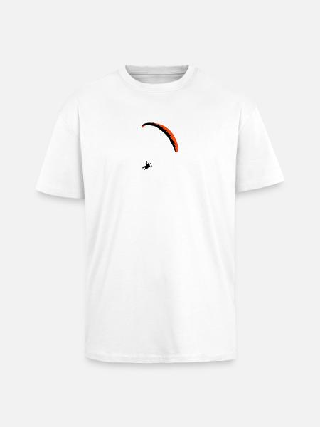 Paraglider Paragliding - Unisex Oversized Heavyweight T-shirt - white