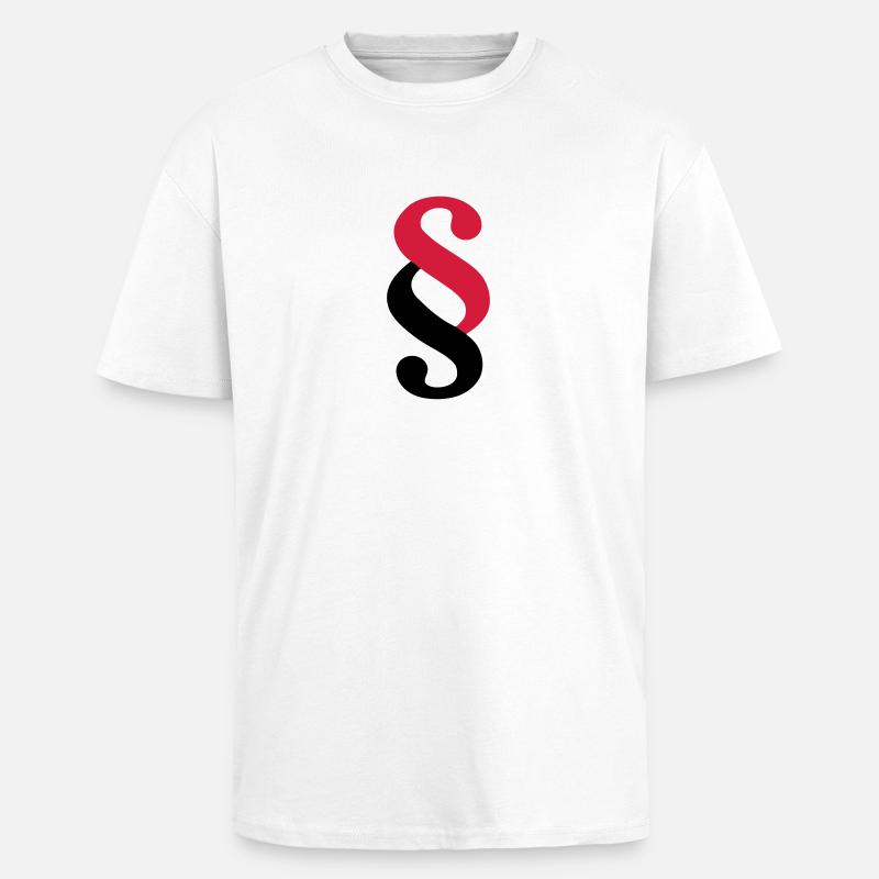 Article - T-shirt unisexe oversize épais - blanc