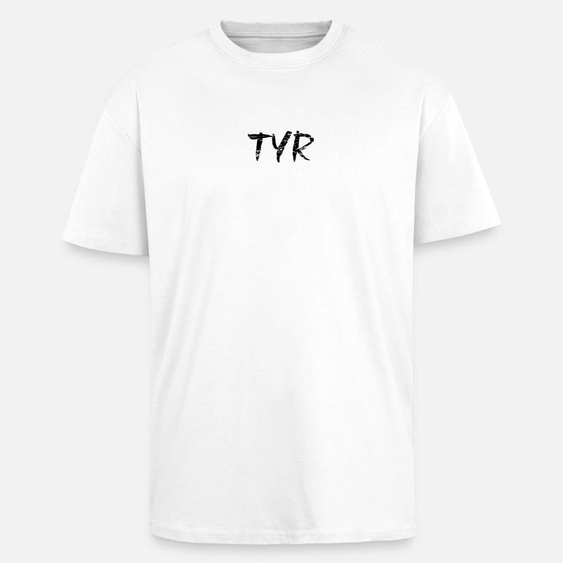 Tyr - Oversized Heavyweight Unisex T-Shirt - Weiß