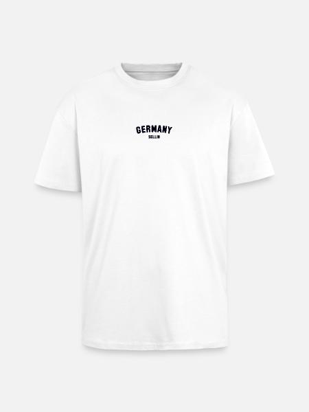 SELLIN Germany - Oversized Heavyweight Unisex T-Shirt - Weiß