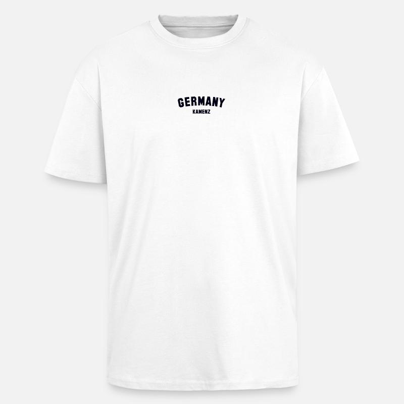 KAMENZ - Oversized Heavyweight Unisex T-Shirt - Weiß